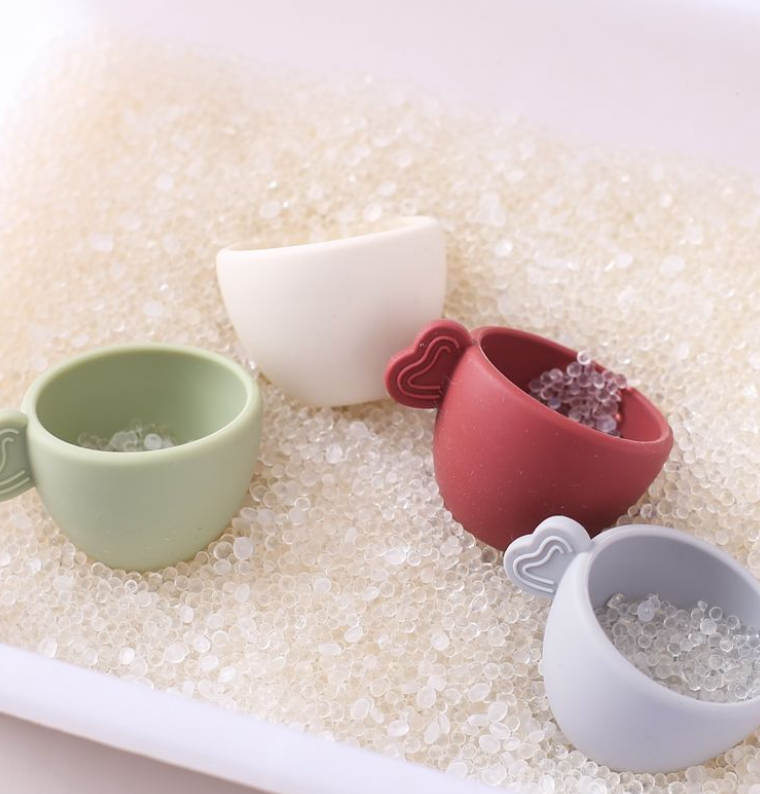 Realistic Kitchen & Tea Set Pretend Play Kit — Silicone Material: Drop-Resistant and Silent