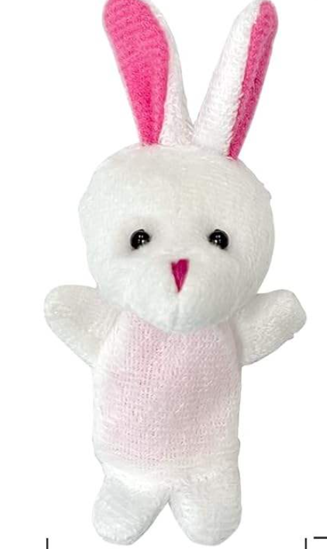 Cartoon Plush Mini Finger Puppet Set — Stylish & Soft — For Infant Sensory Development