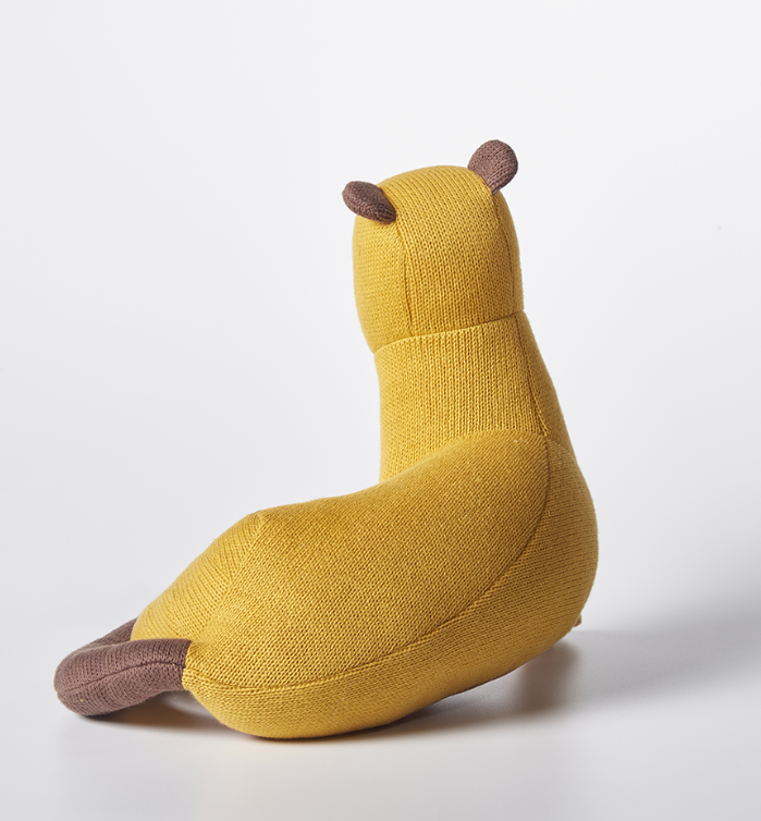 Yellow Dinosaur Children's Toy — Cute Cartoon Animal Plush Doll