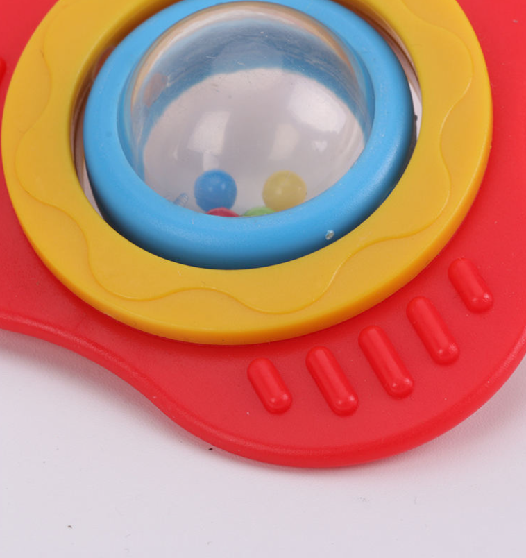 Children's Plastic Hand Rattle & Teether Set | BPA-Free Baby Teething Toys | Educational Rattles