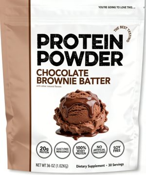 High-Purity Whey Protein Isolate — Chocolate Cream Flavor | 30-Serving Bulk Pack | Rapid Absorption, Supports Muscle Recovery